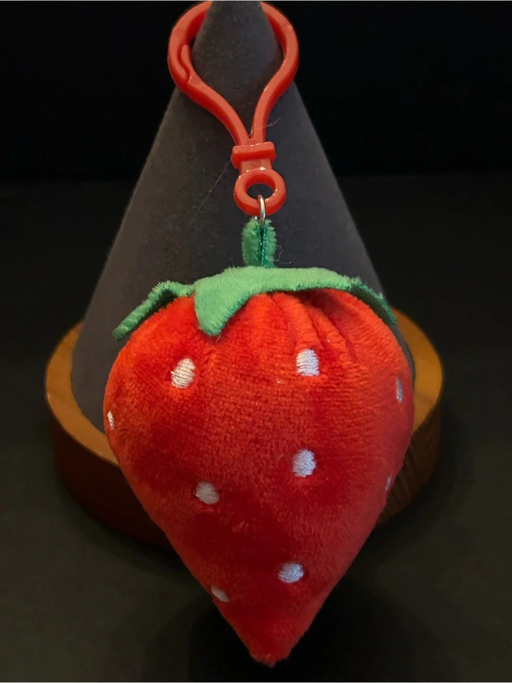 Buy 1 Get 1 FREE - Plush Red or Pink Strawberry 🍓 Bag Charm Zipper Pull